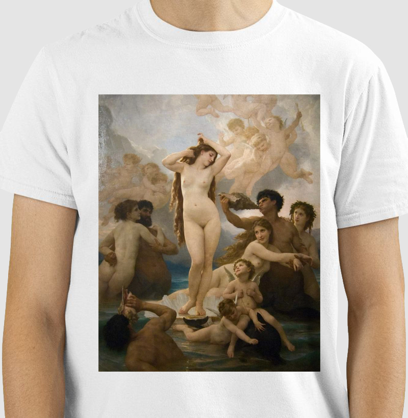 Nascimento de Vênus - Bouguereau 