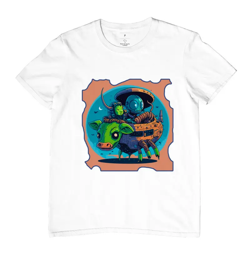 CAMISETA SPACE COW