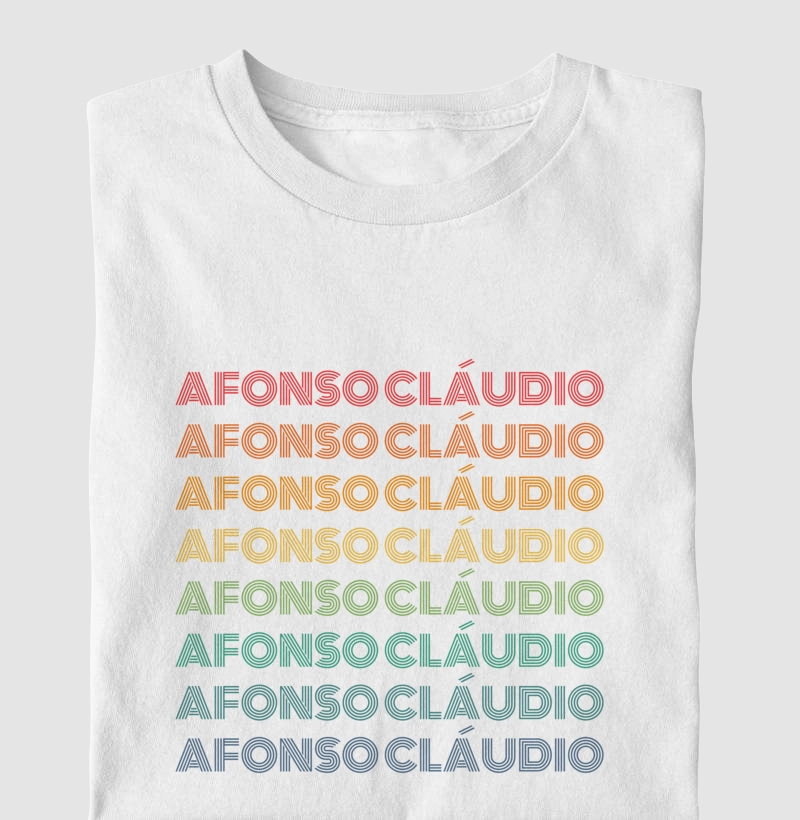 Afonso Cláudio Letreiro Retrô