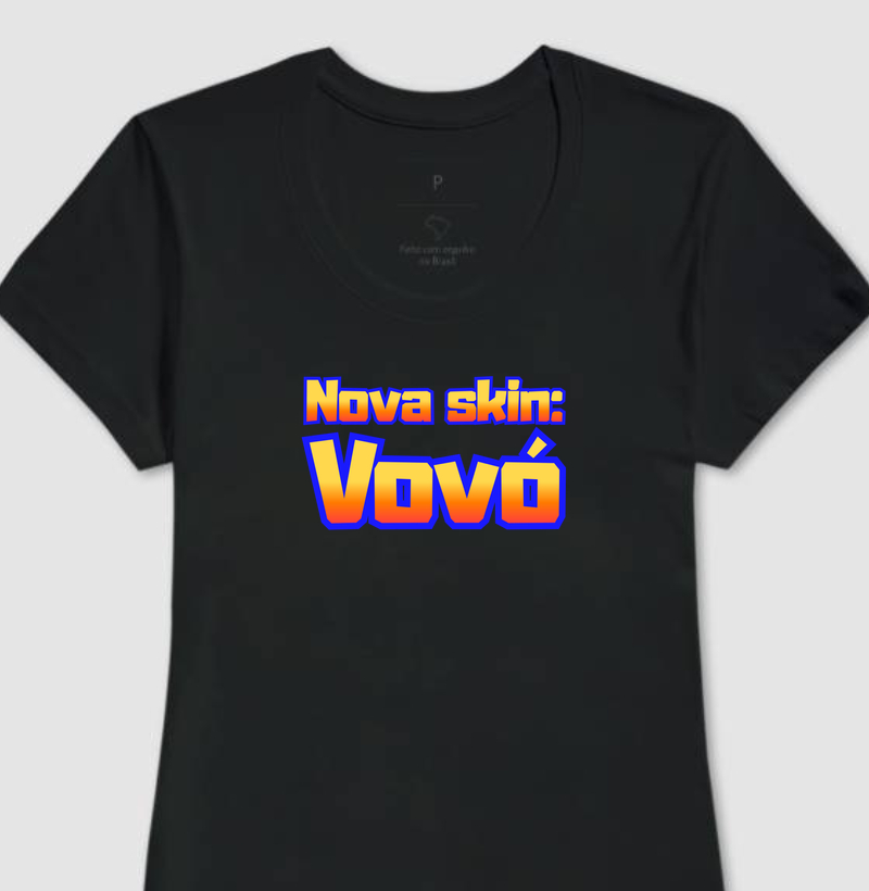 Nova skin: Vovó (duas linhas)