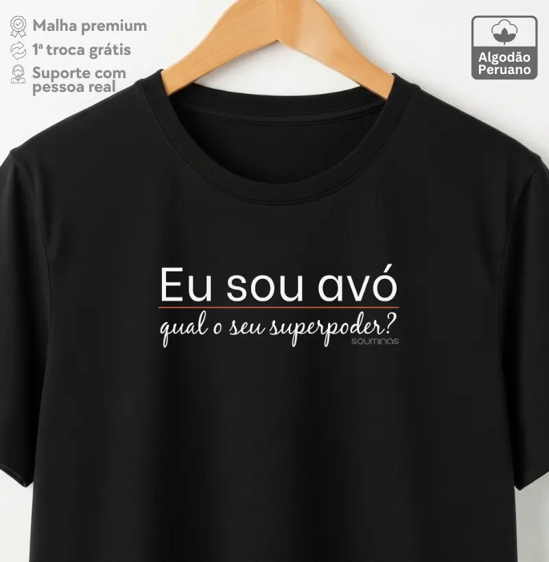 Eu sou avó. Qual o seu super poder? - Algodão Peruano