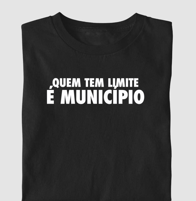 Quem tem limite é município