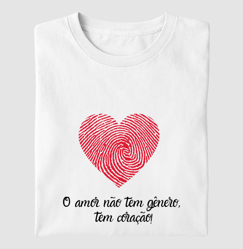 Camiseta - Amor não tem gênero