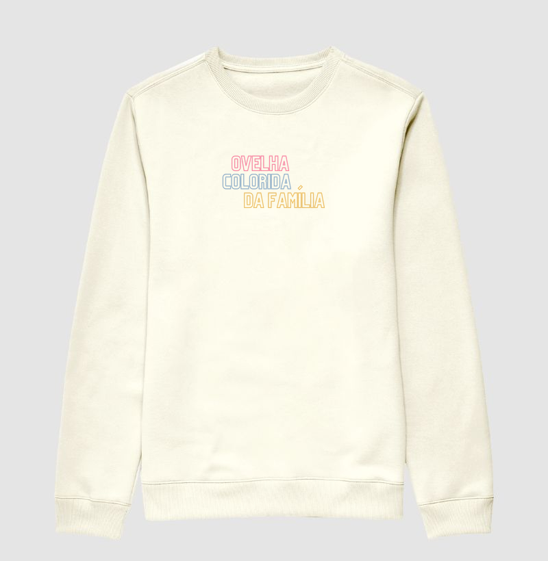 ovelha colorida da família