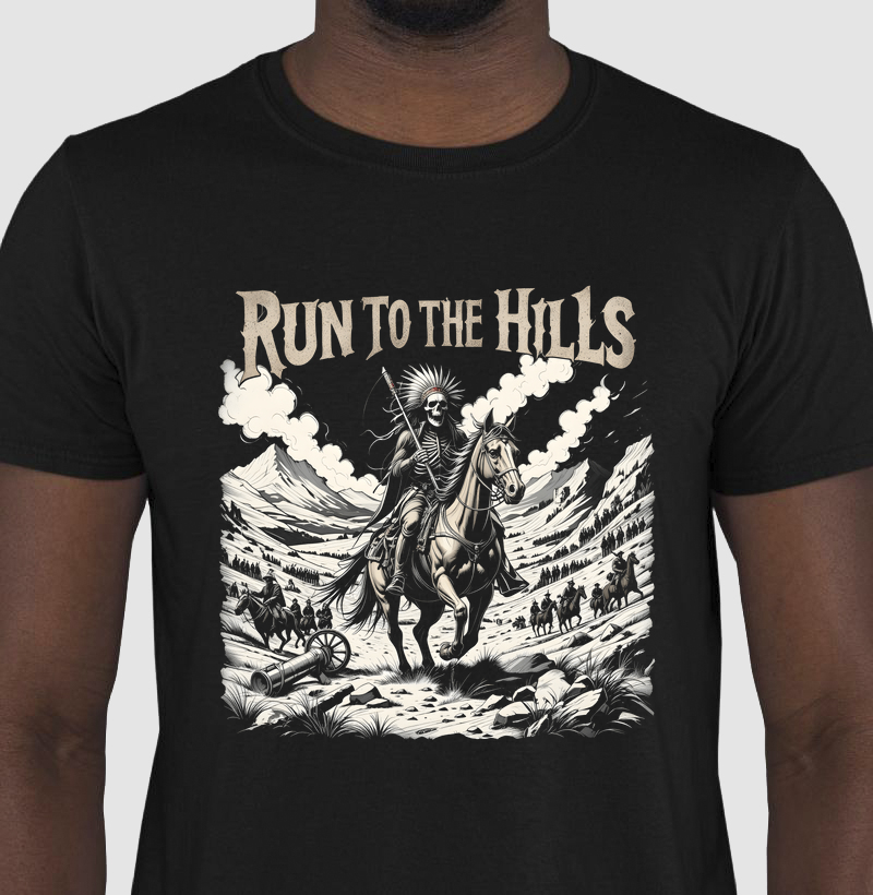 Camiseta Run to the Hills