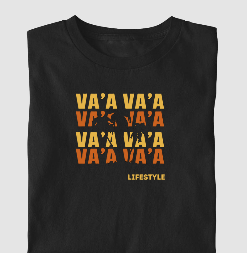VA'A e coqueiros