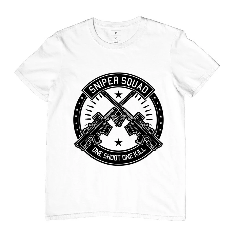 Camiseta CSGO Sniper Squad