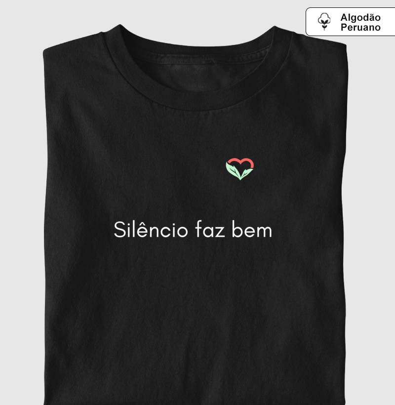 Silêncio faz bem  - malha peruana