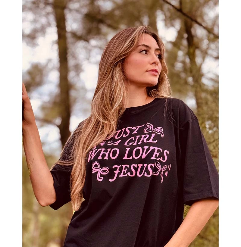 Tshirt Oversized Just A Girl 