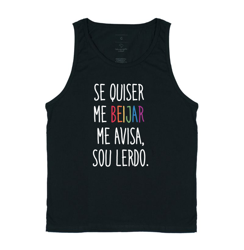 Se quiser me beijar me avisa, sou lerdo 2025