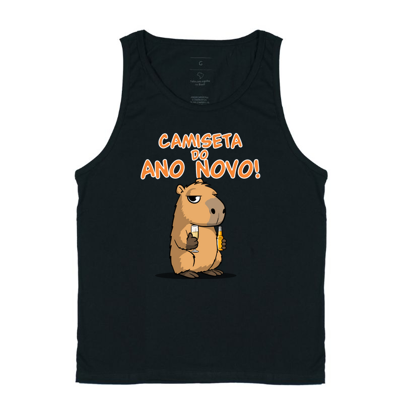 Camiseta Capivara Ano Novo