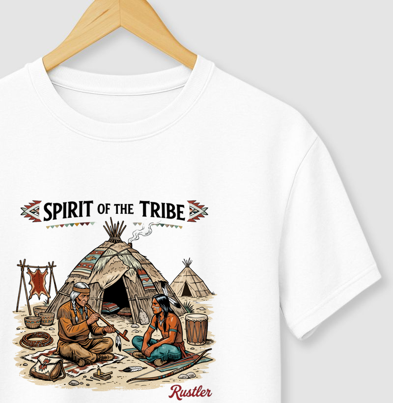 Camiseta Spirit of the Tribe – Native Heritage Western