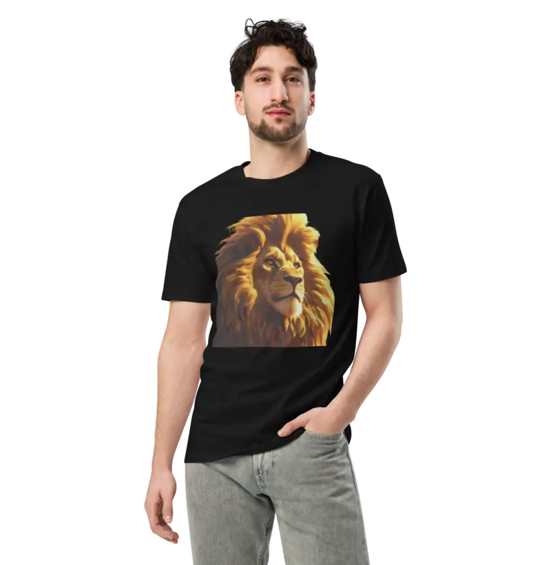 Camiseta Arquétipo Leão - Nobreza e Prosperidade!