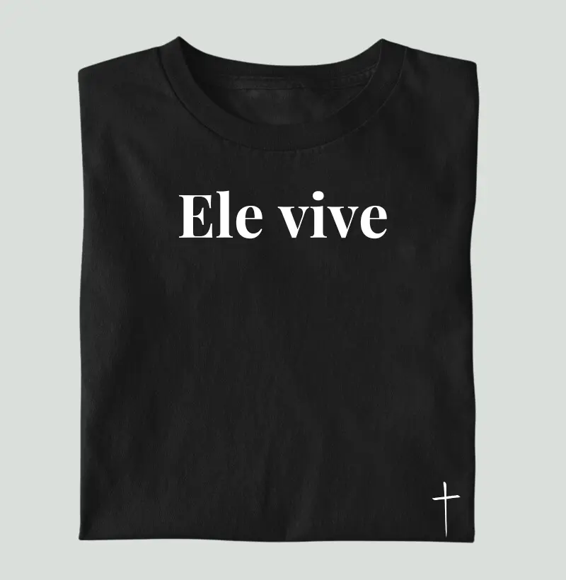 Ele vive - Cruz inferior