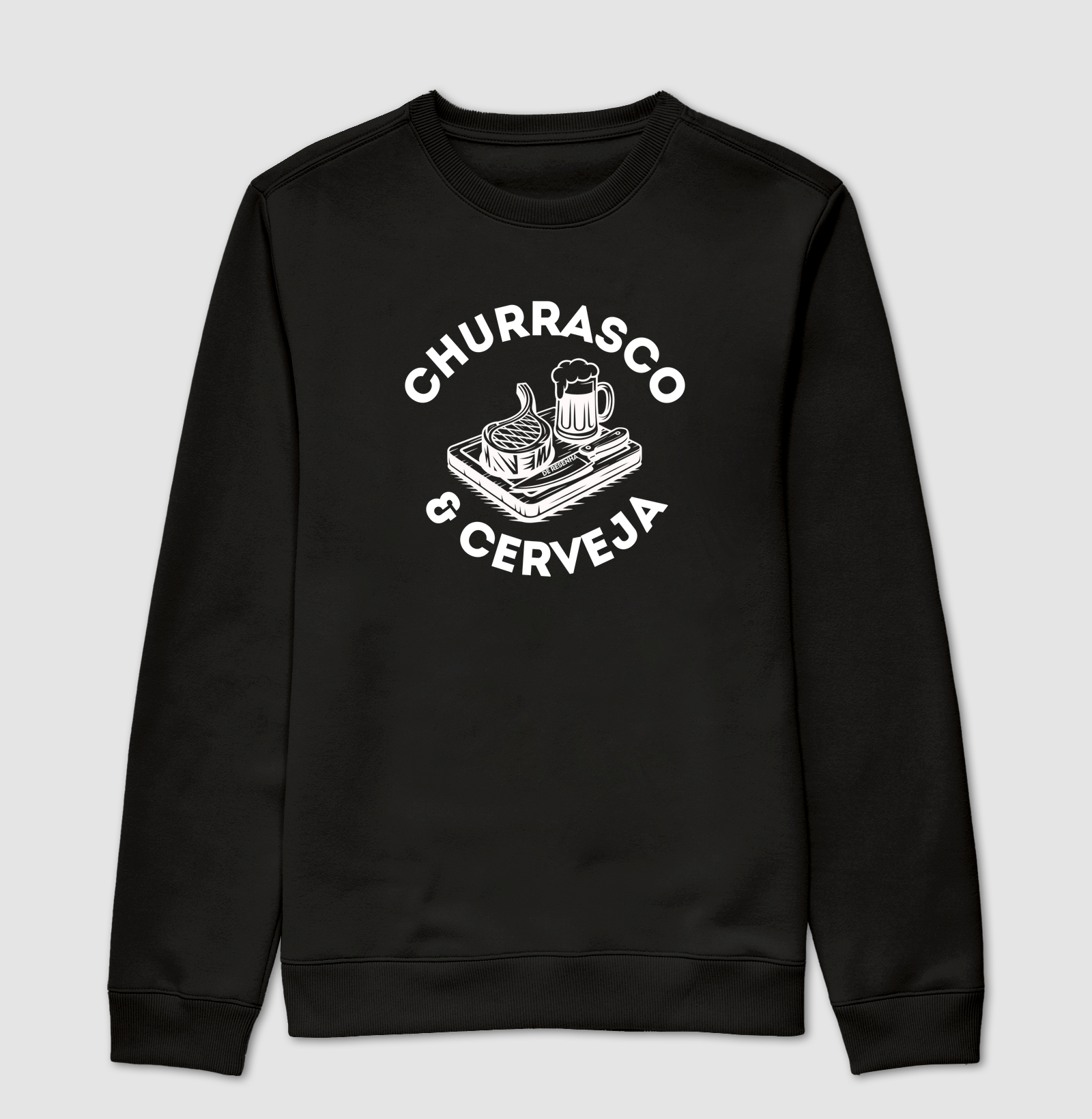 Churrasco e cerveja - Brasão