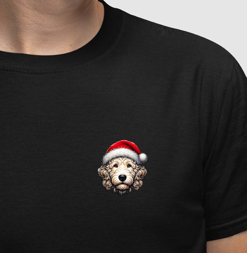 Golden Doodle  - Dog Noel