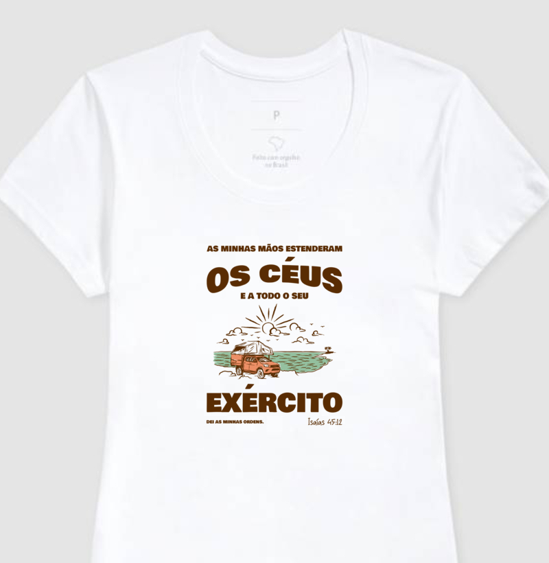 Camiseta Exercito de Deus 