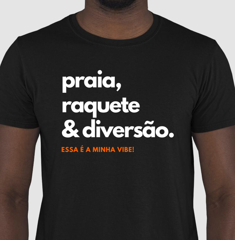 Praia, raquete & diversão.