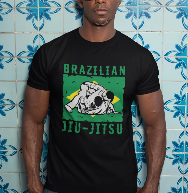 Camiseta BR Jiu jitsu - Qualidade Reserva