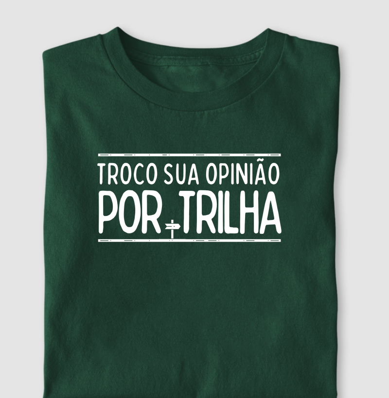 Troco sua opinião por trilha