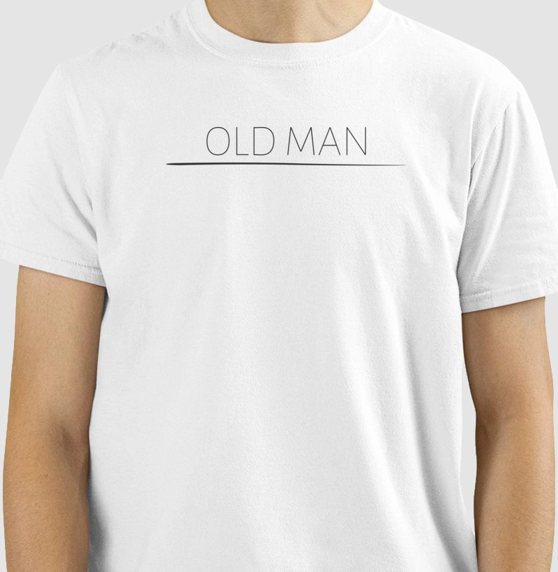 Camiseta Casual OLD MAN