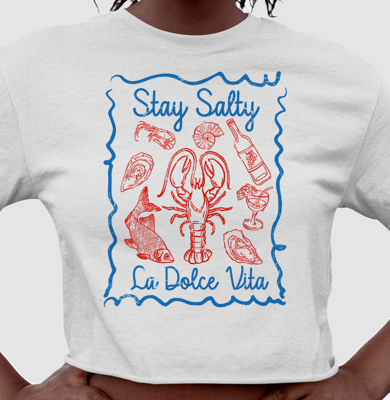 Cropped Stay Salty