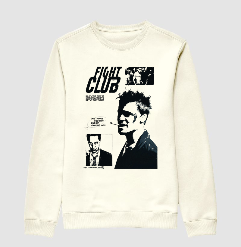 sueter moletom fight club