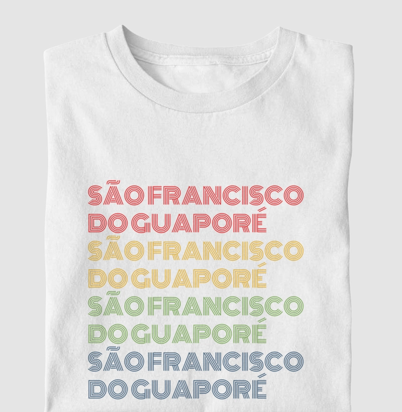 São Francisco do Guaporé Letreiro Retrô