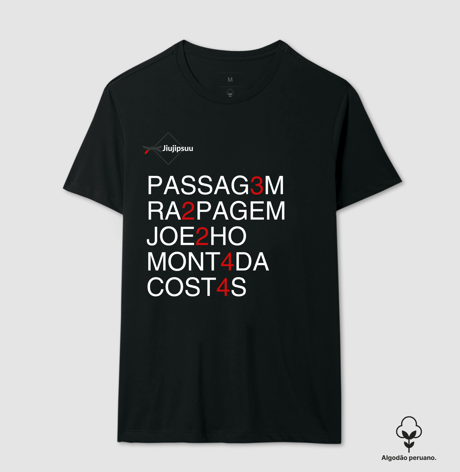 Camisa Jiu Jitsu Frases 