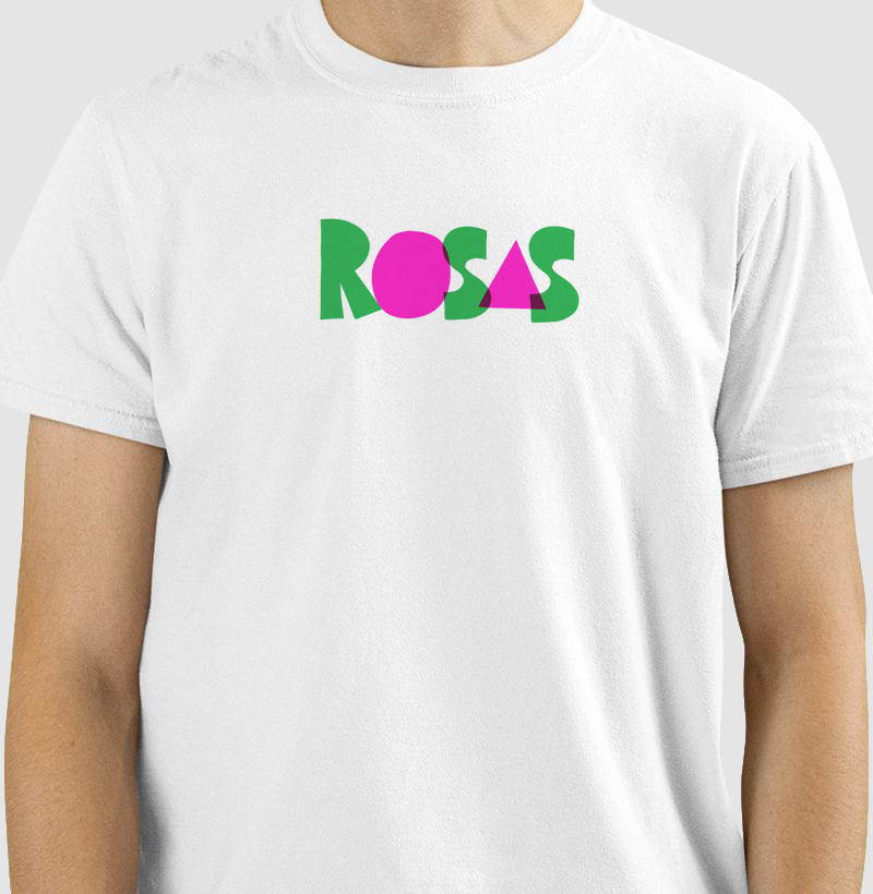 Camiseta Samba - Rosas