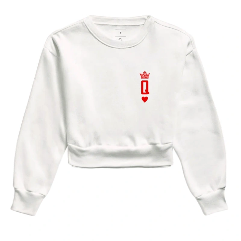 Cropped Moletom | Queen #002