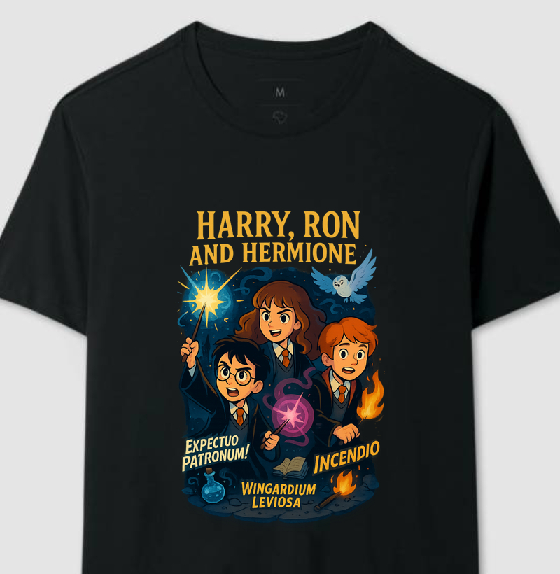 Harry, Ron & Hermione