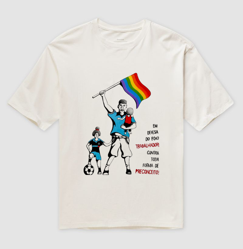 Camiseta Oversized Defesa do Povo