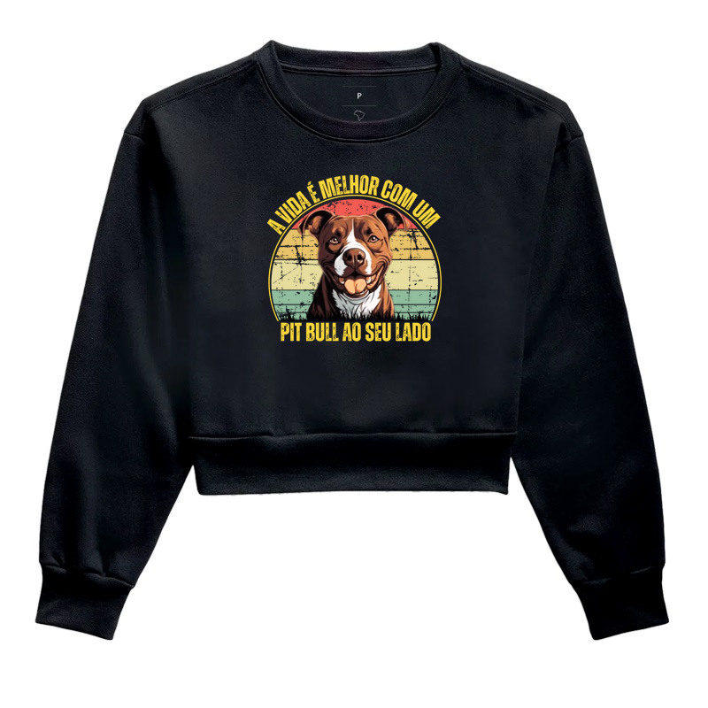A vida é melhor com um Pit Bull ao seu lado