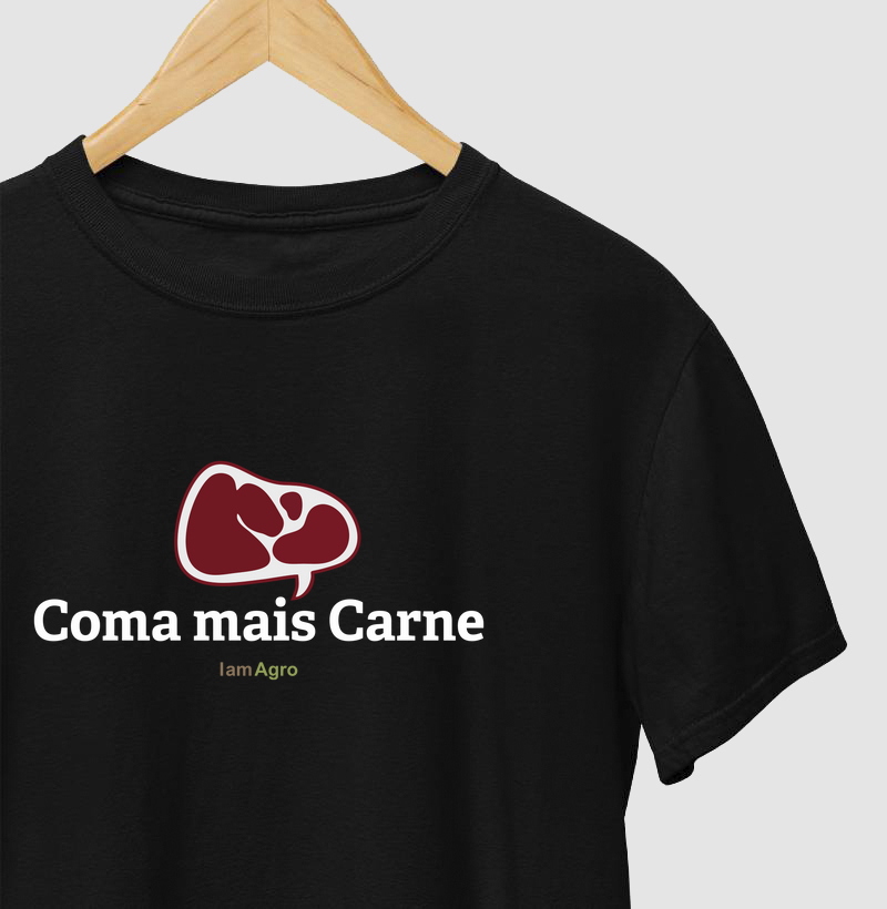 Camiseta Agro Mais Carne