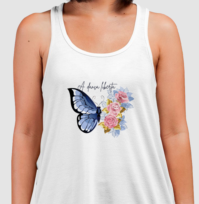 A dança liberta - azul