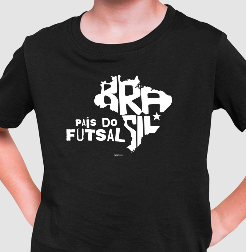 Camiseta Infantil País do Futsal