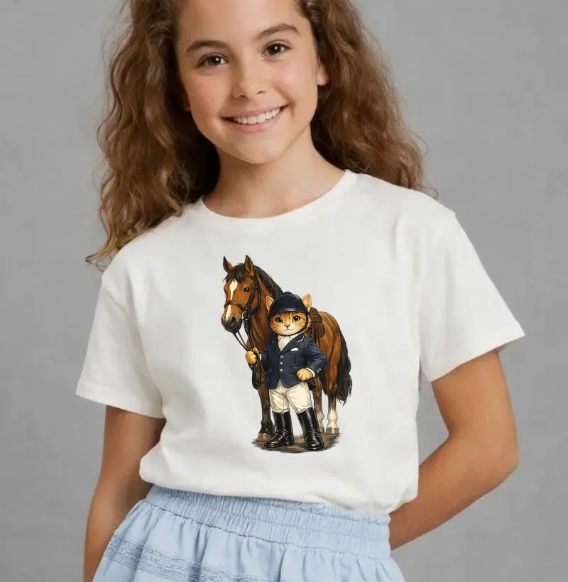Horse Cat Kids