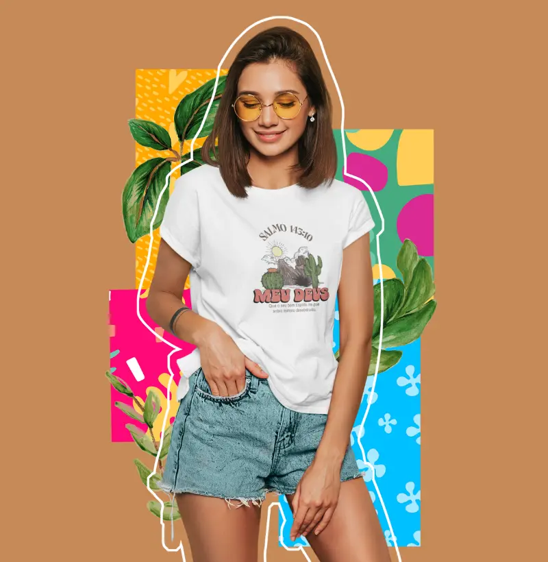 Camiseta Meu Deus