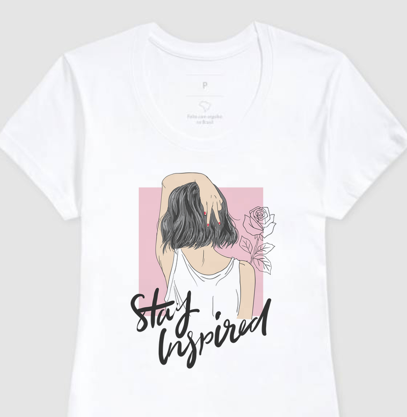 Camiseta Stay Inspired
