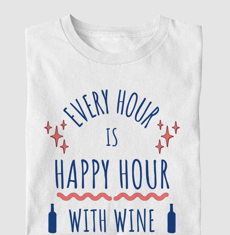 Happy hour with wine