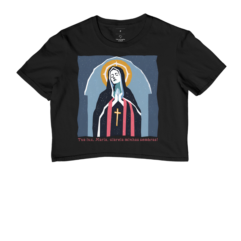 Camiseta Maria clareia minhas sombras