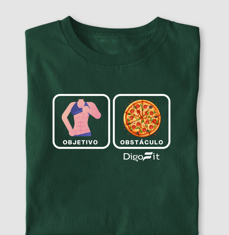 CAMISETA ACADEMIA OBJETIVO X OBSTÁCULO