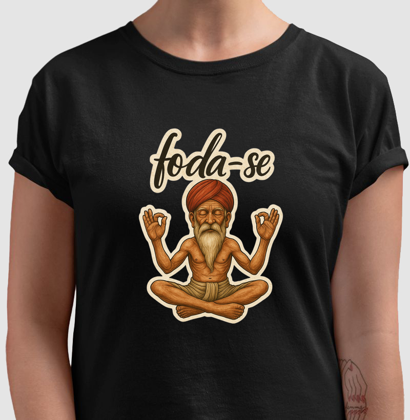 Camiseta "fodase"