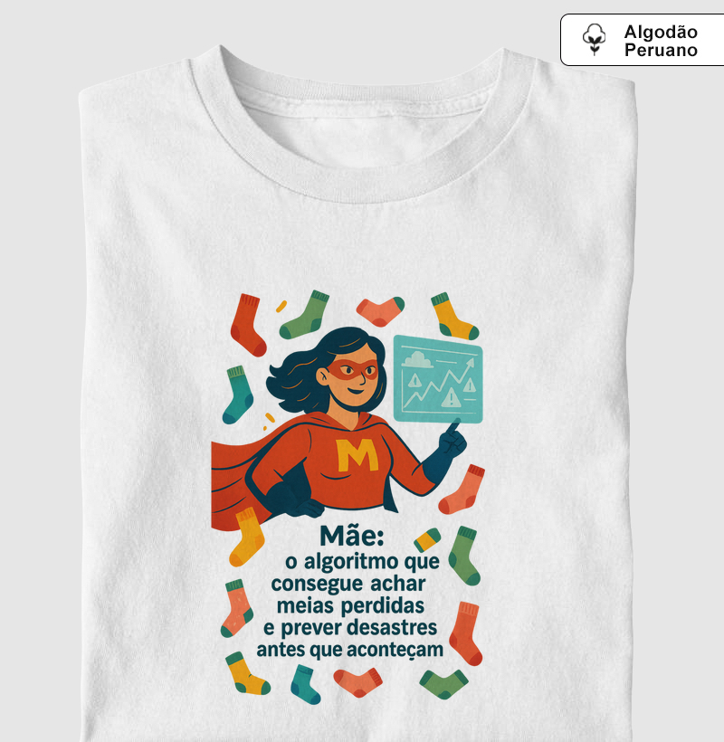 Mãe: O algoritmo que acha meias e protege tudo