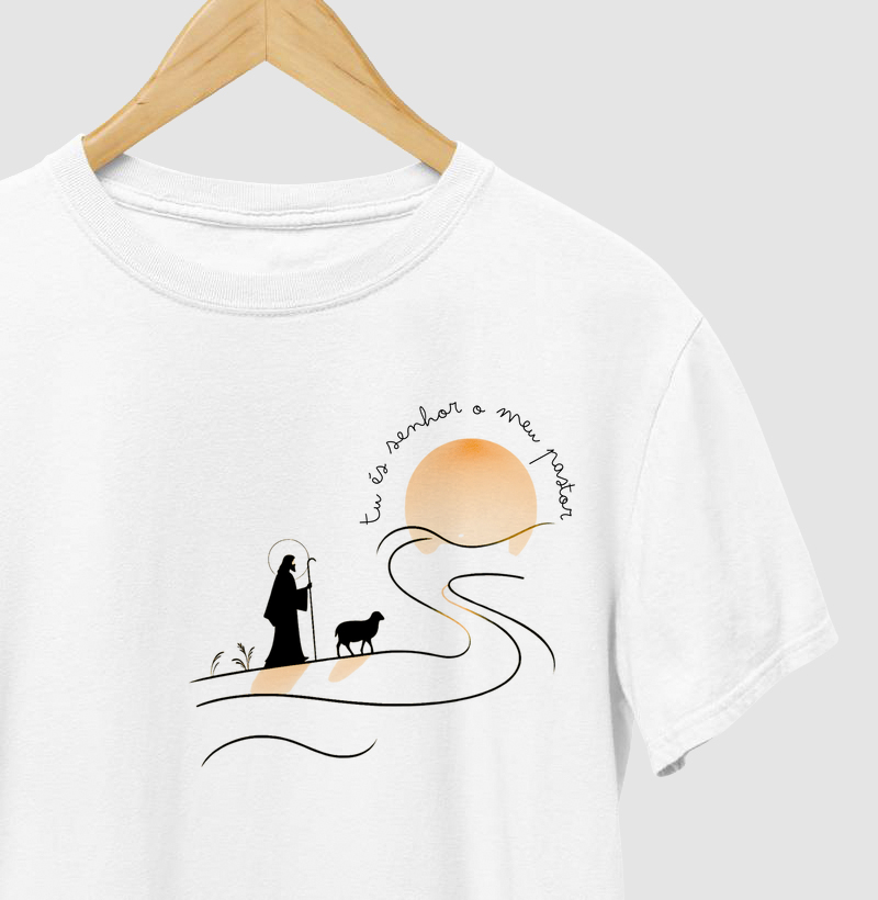 Camiseta "Tu és Senhor o meu pastor"