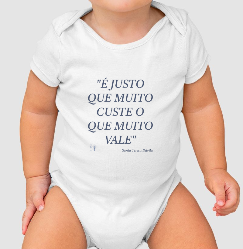 É justo que muito custe