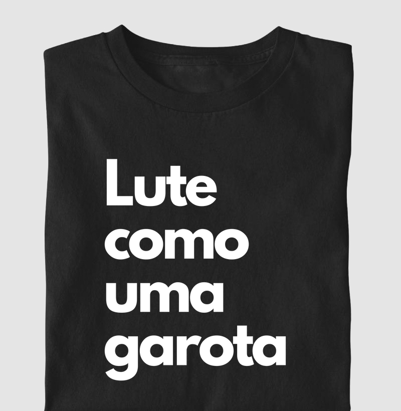 Lute como uma garota