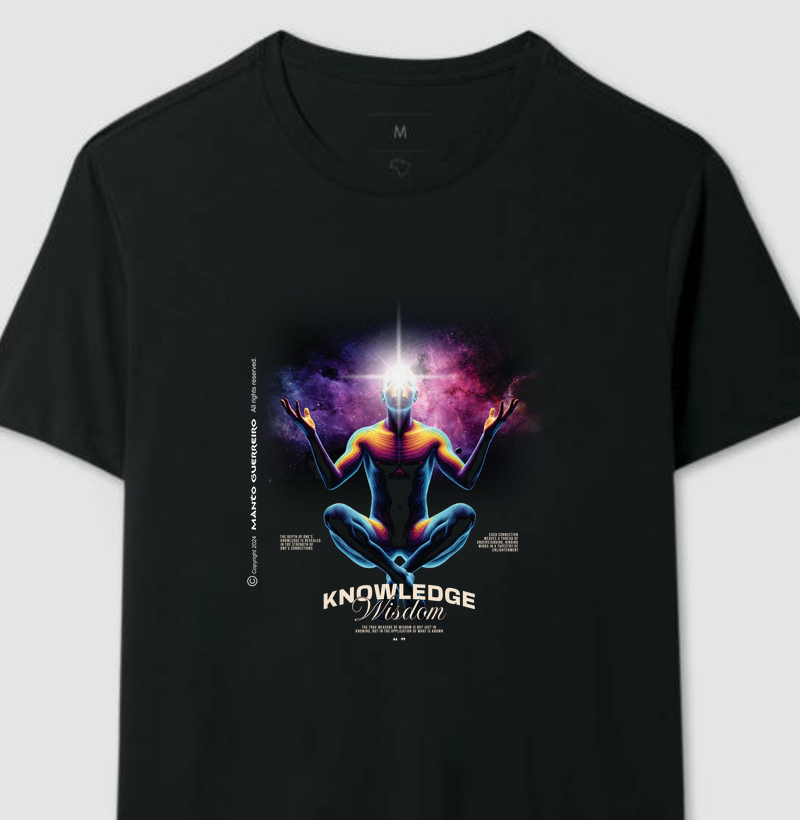 Camisa Knowledge Preta Masculina