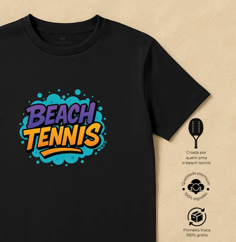 Beach Tennis Grafite